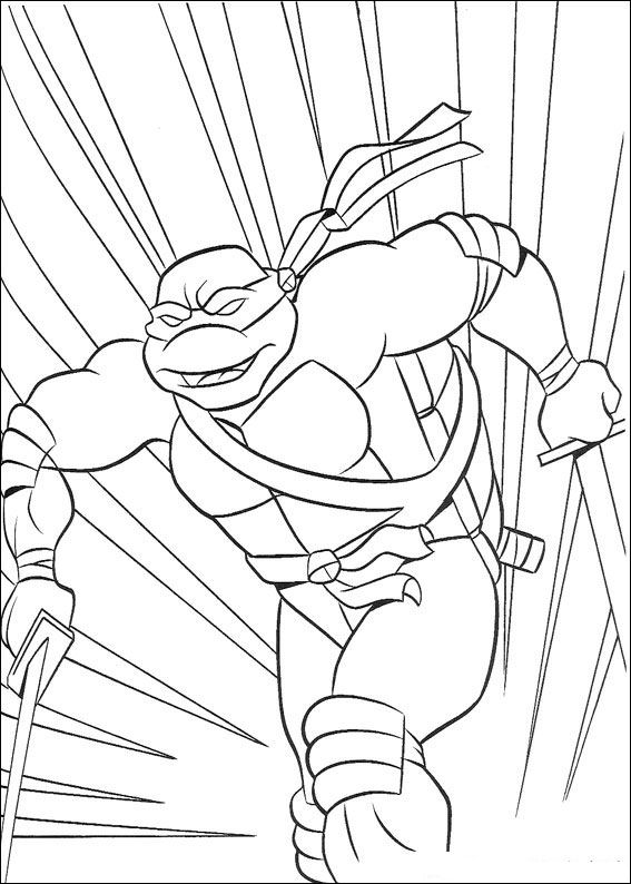 Kids-n-fun.com | Coloring page Ninja Turtles Ninja Turtles